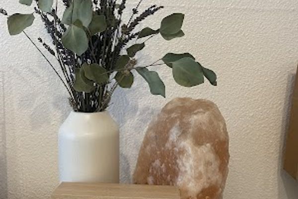 Clean, professional medical spa treatment room with neutral tones at Lumé Med Spa in Lake Oswego